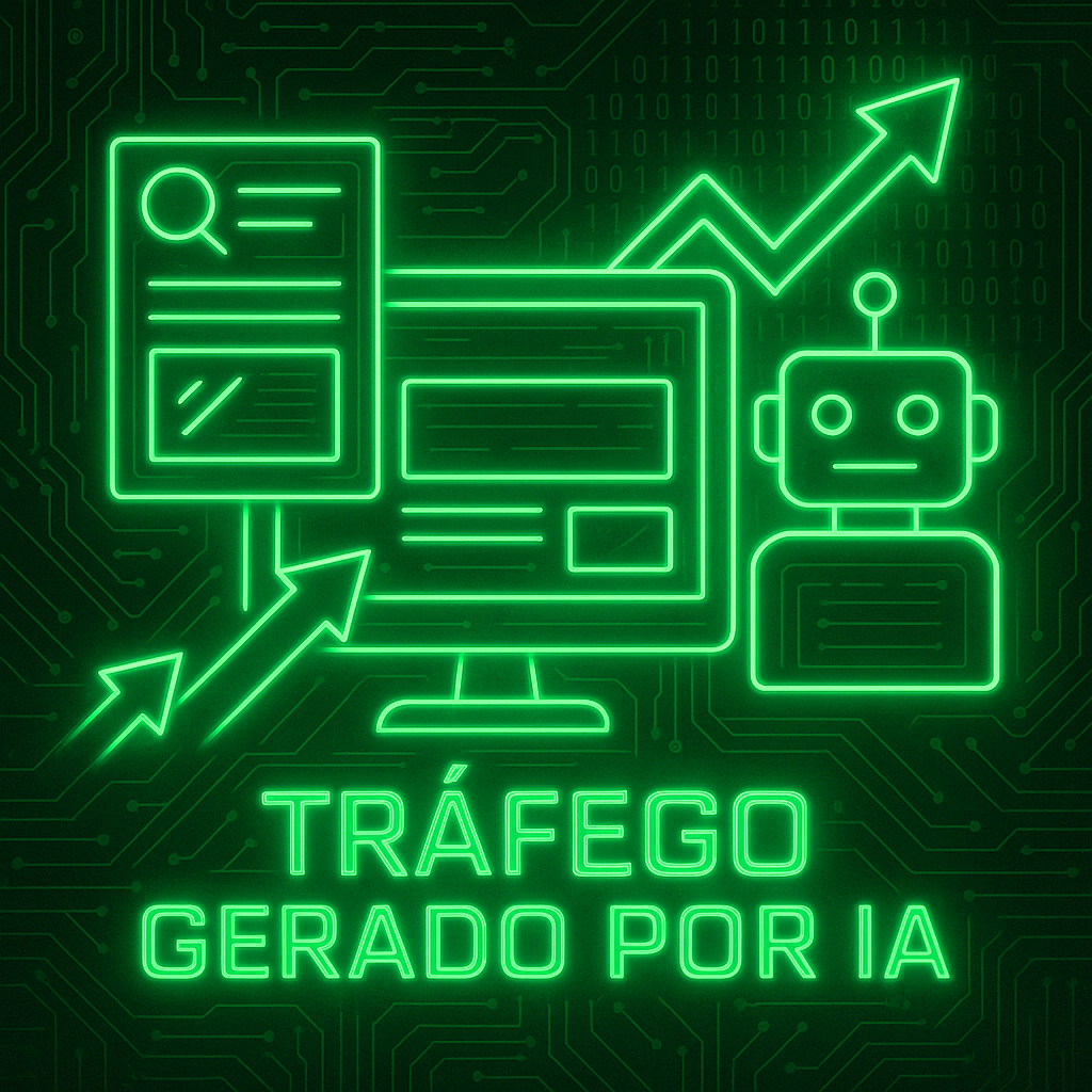 Leia mais sobre o artigo Tráfego Gerado por IA: O Futuro da Audiência Digital